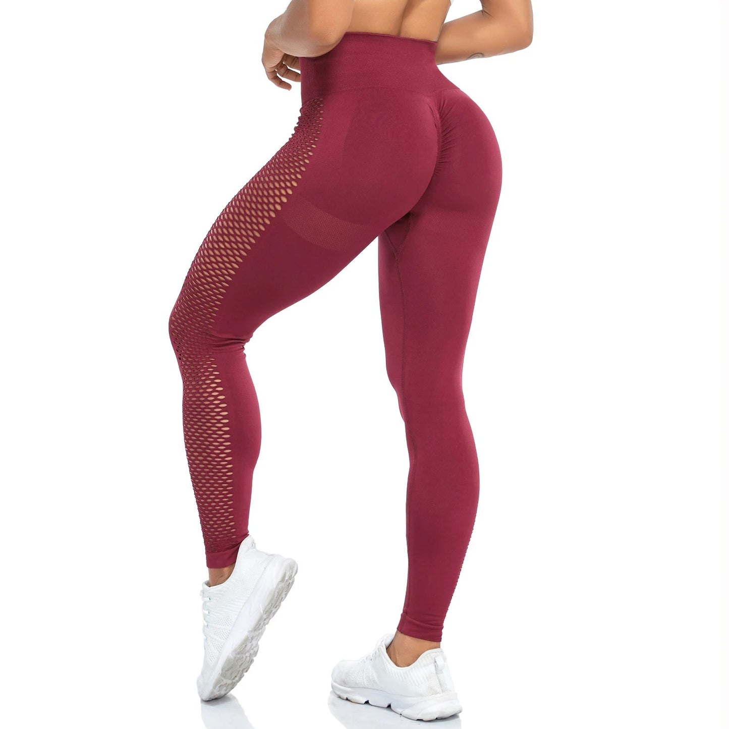 Legging Cintura alta Vinho PushUp