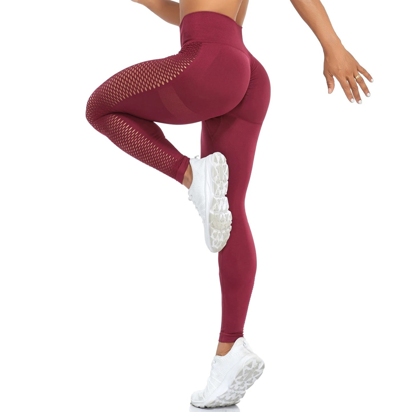 Legging Cintura alta Vinho PushUp