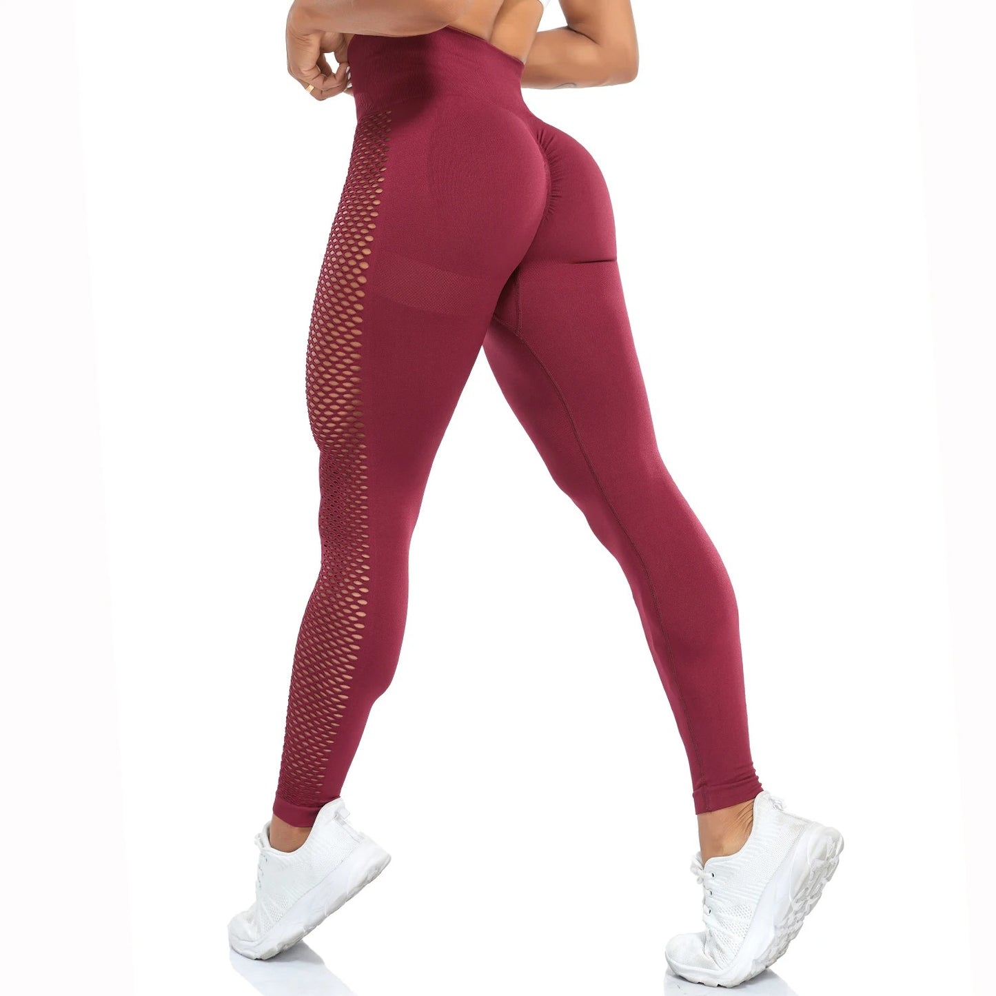Legging Cintura alta Vinho PushUp