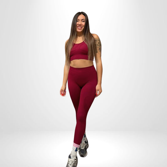 Conjunto Bordeaux - Nectar Glow