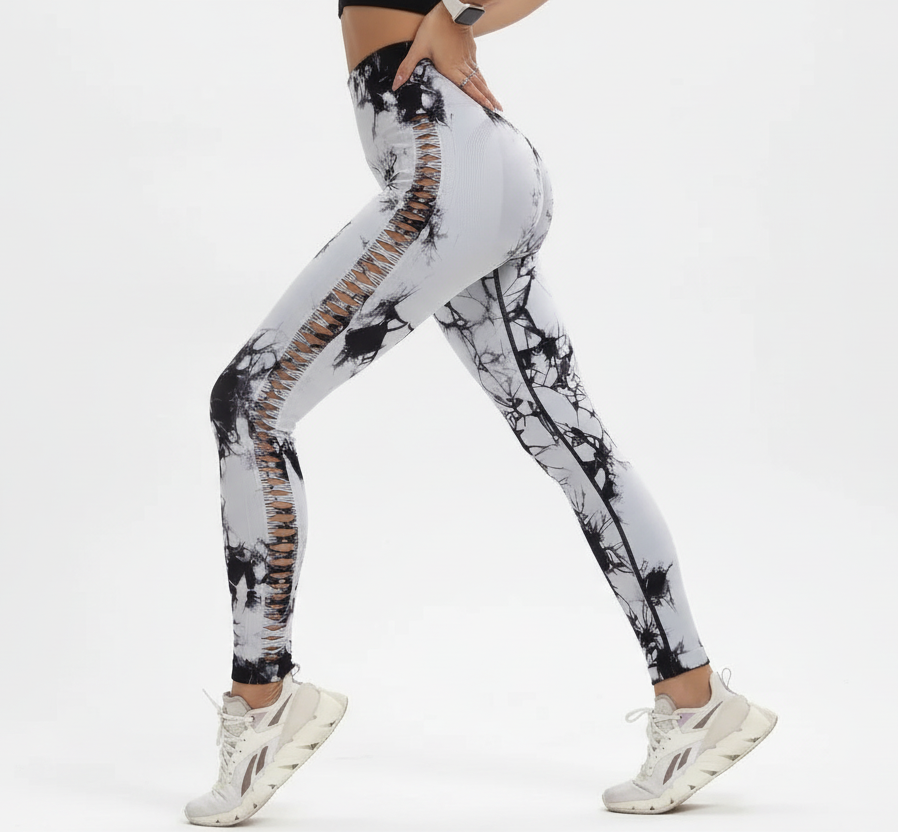 Leggings Push Up - Camuflaje Gris 