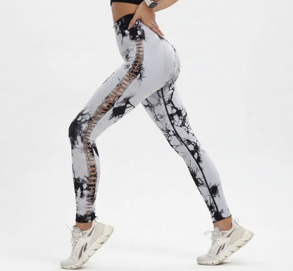 Leggings Push Up - Camuflaje Gris 
