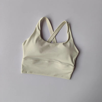 Sujetador deportivo con almohadilla fija de alta intensidad, a prueba de golpes, para correr, gimnasio, push-up, yoga, fitness, lencería, ropa interior profesional para mujer