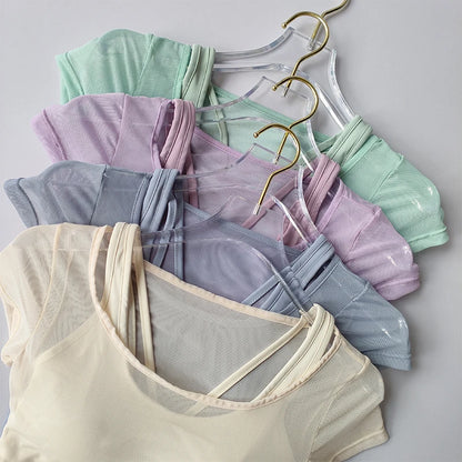 Mesh  Shirt SweetGrape