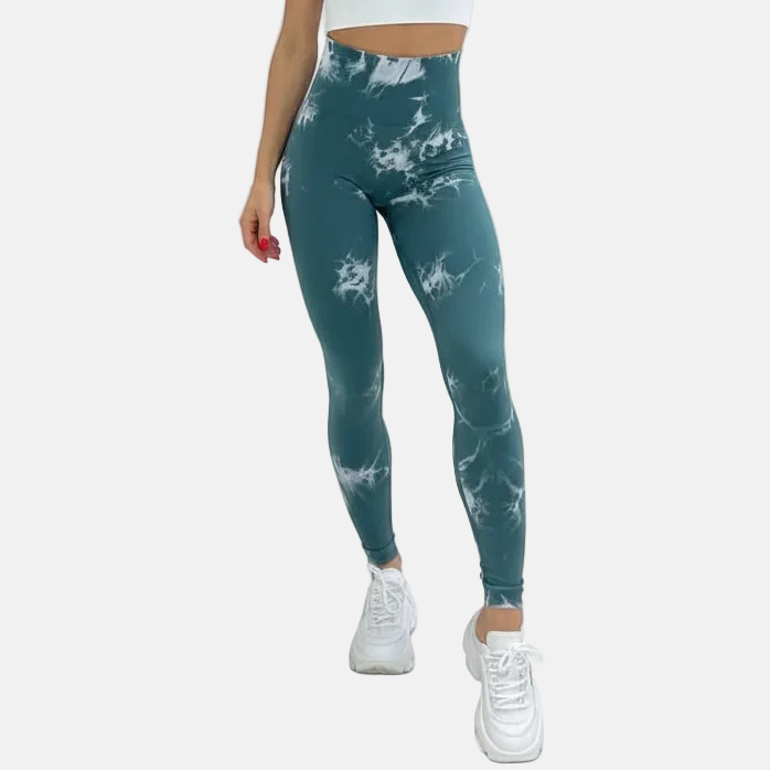 Legging Tie Dye Verde