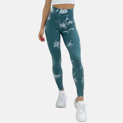 Legging Tie Dye Verde