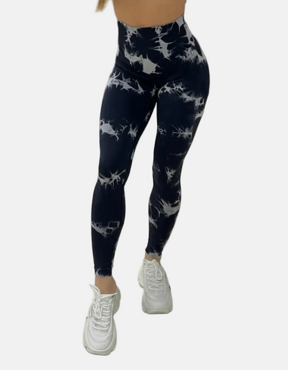 Legging Tie Dye Preta