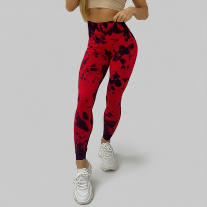 Legging Tie Dye Deep Plum