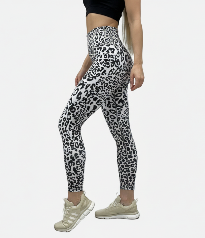Leggings PushUp de camuflaje gris