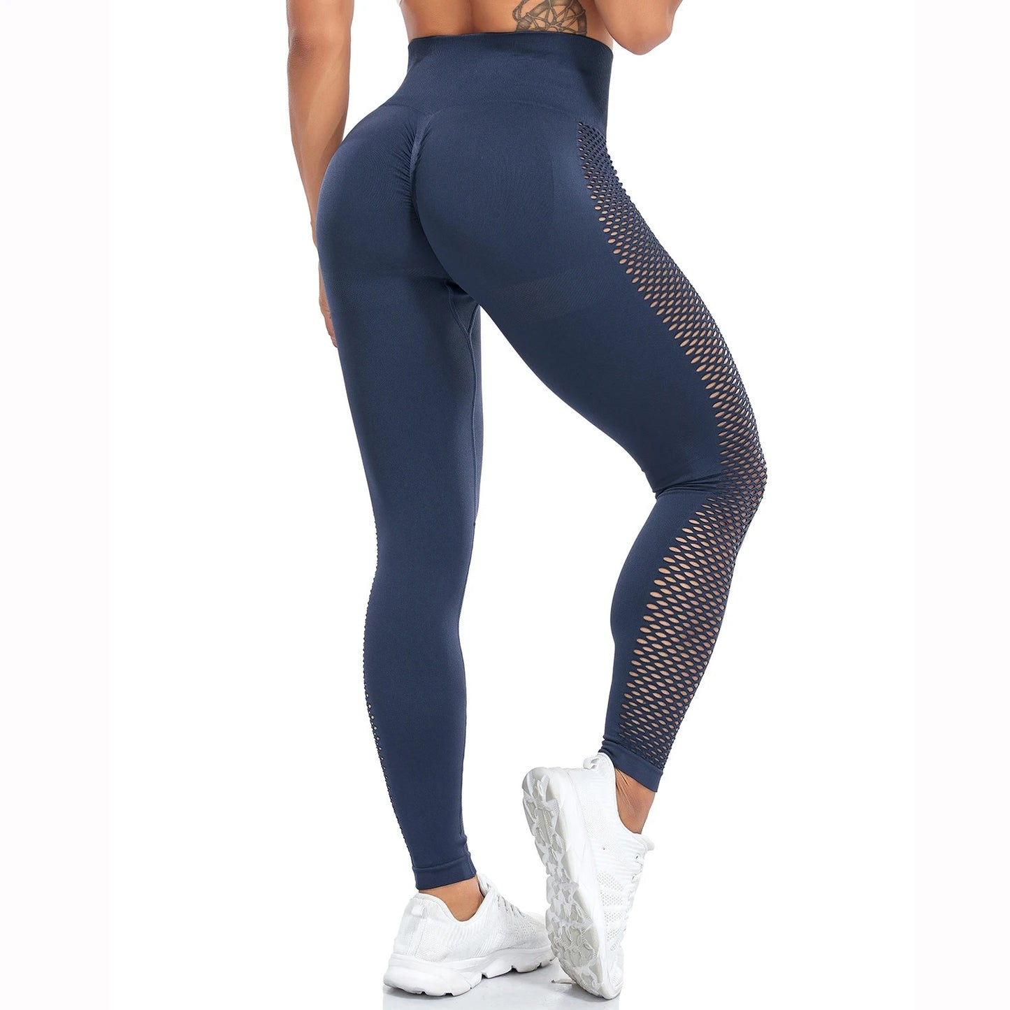 Legging Cintura alta Azul PushUp