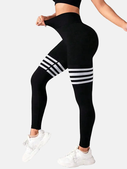 Leggings PushUp de camuflaje gris