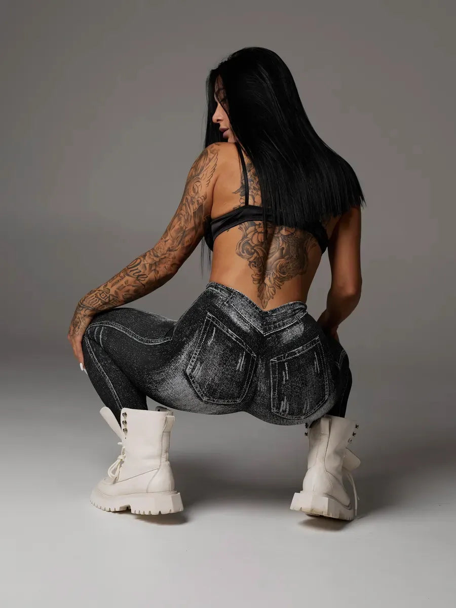 Jeans Style Legging SweetGrape